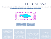 Tablet Screenshot of iecbv.com